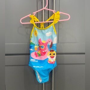 Baby Girl PinkFong One Piece Swim